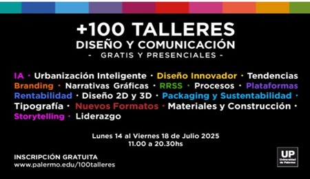 UP 100 Talleres gratis presenciales