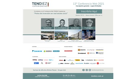 Polos de inversión en real estate 2022, en TENDIEZ Experiencias del 25 de noviembre
