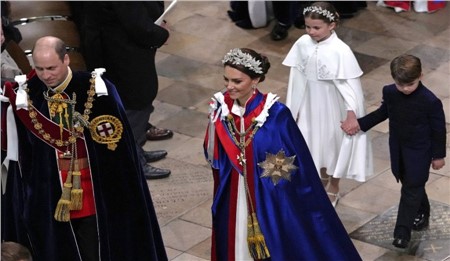 Kate Middleton brilló y fue el centro de atención en la coronación de Carlos III
