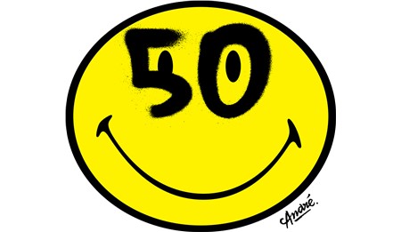 Smiley celebra 50 años